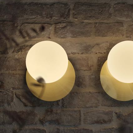 Ideal Lux - LED-Wandleuchte NINFEA 1xGX53/9W/230V golden
