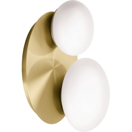 Ideal Lux - LED-Wandleuchte NINFEA 2xG9/3W/230V goldfarben