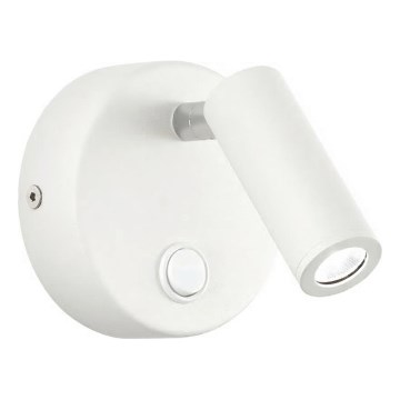 Ideal Lux - LED-Wandspot PAGE LED/3W/230V CRI 90 weiß