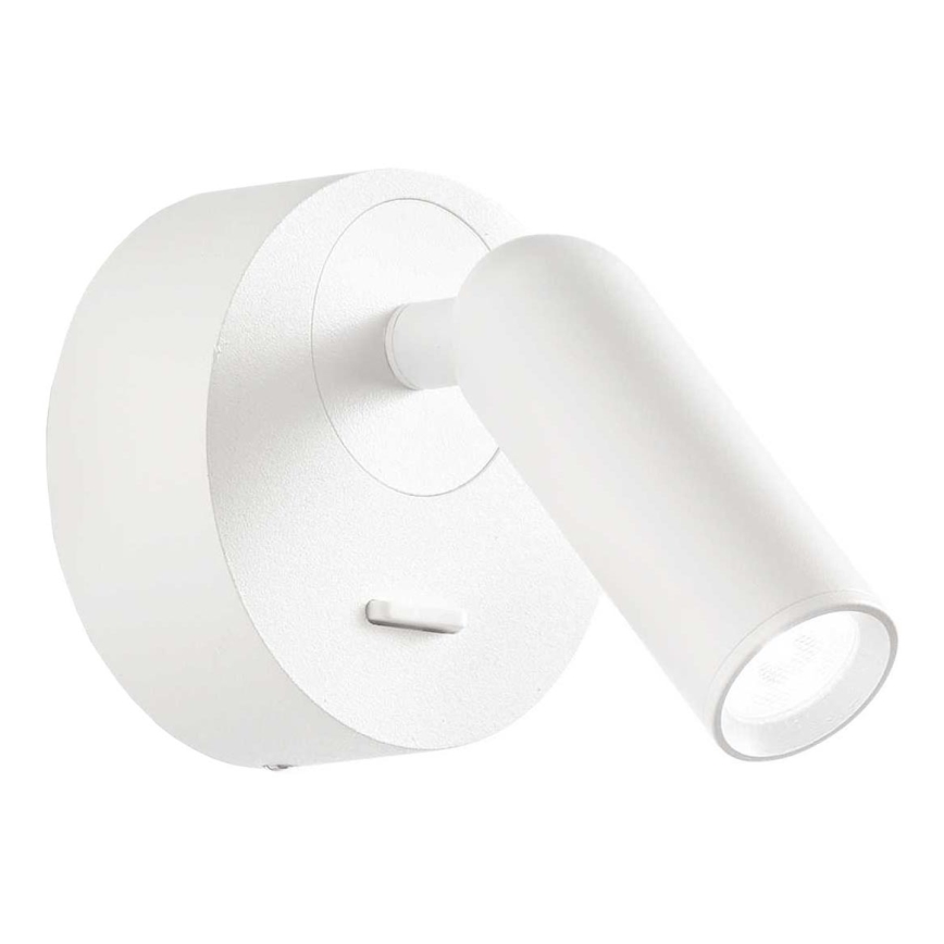 Ideal Lux - LED-Wandstrahler BEAN LED/3W/230V CRI 90 weiß