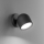 Ideal Lux - LED-Wandstrahler DODO 1xGX53/9W/230V schwarz