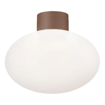 Ideal Lux - Outdoor-Deckenleuchte CLIO 1xE27/42W/230V IP44 braun