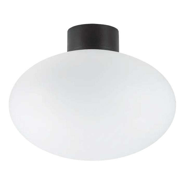 Ideal Lux - Outdoor-Deckenleuchte CLIO 1xE27/42W/230V IP44 schwarz