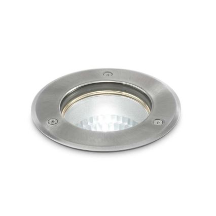 Ideal Lux - Outdoor-Einfahrtsleuchte PARK 1xGU10/20W/230V IP65 matt Chrom