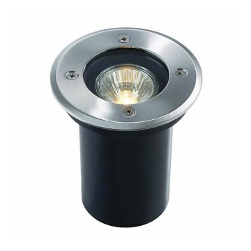 Ideal Lux - Outdoor-Einfahrtsleuchte PARK 1xGU10/20W/230V IP65 matt Chrom