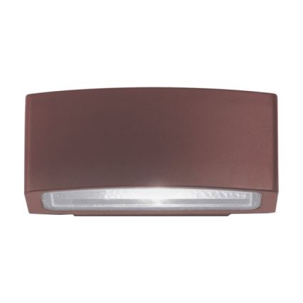 Ideal Lux - Outdoor-Wandleuchte ANDROMEDA 1xE27/60W/230V IP55 braun