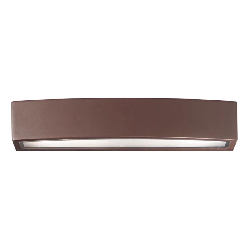 Ideal Lux - Outdoor-Wandleuchte ANDROMEDA 2xE27/60W/230V IP55 braun