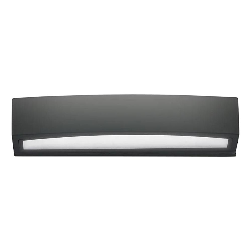 Ideal Lux - Outdoor-Wandleuchte ANDROMEDA 2xE27/60W/230V IP55 schwarz