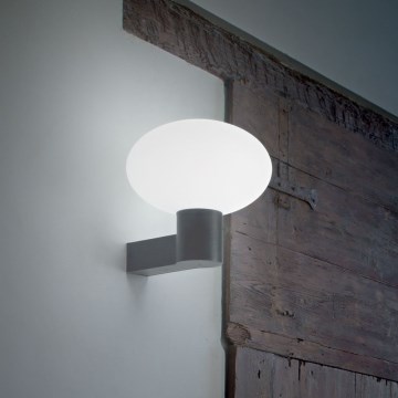 Ideal Lux - Outdoor-Wandleuchte CLIO 1xE27/42W/230V IP44 anthrazit