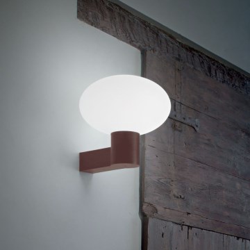 Ideal Lux - Outdoor-Wandleuchte CLIO 1xE27/42W/230V IP44 braun