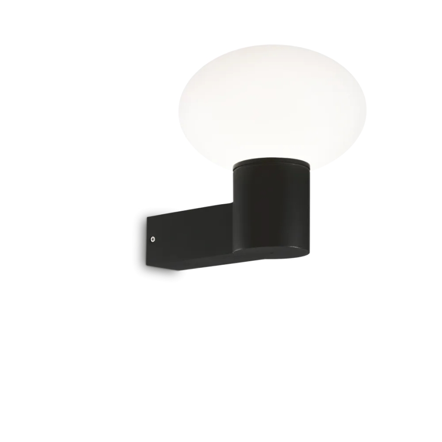 Ideal Lux - Outdoor-Wandleuchte CLIO 1xE27/42W/230V IP44 schwarz