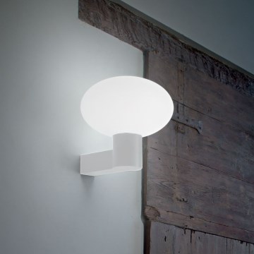 Ideal Lux - Outdoor-Wandleuchte CLIO 1xE27/42W/230V IP44 weiß