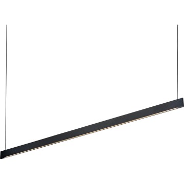 Ideal Lux - Pendelleuchte an Kabel DESK WIDE LED/36W/230V CRI 90 120 cm schwarz