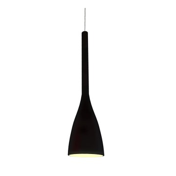Ideal Lux - Pendelleuchte an Kabel FLUT 1xE27/60W/230V Ø 14,5 cm schwarz