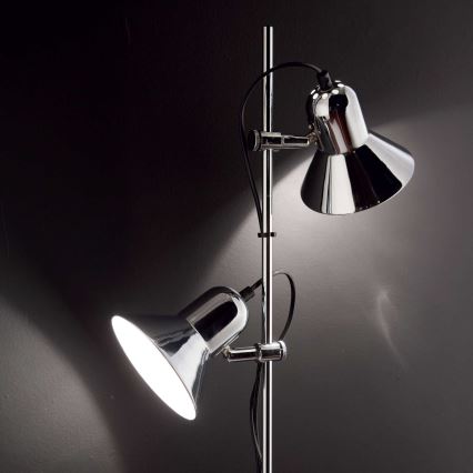 Ideal Lux - Stehleuchte 2xE27/60W/230V schwarz