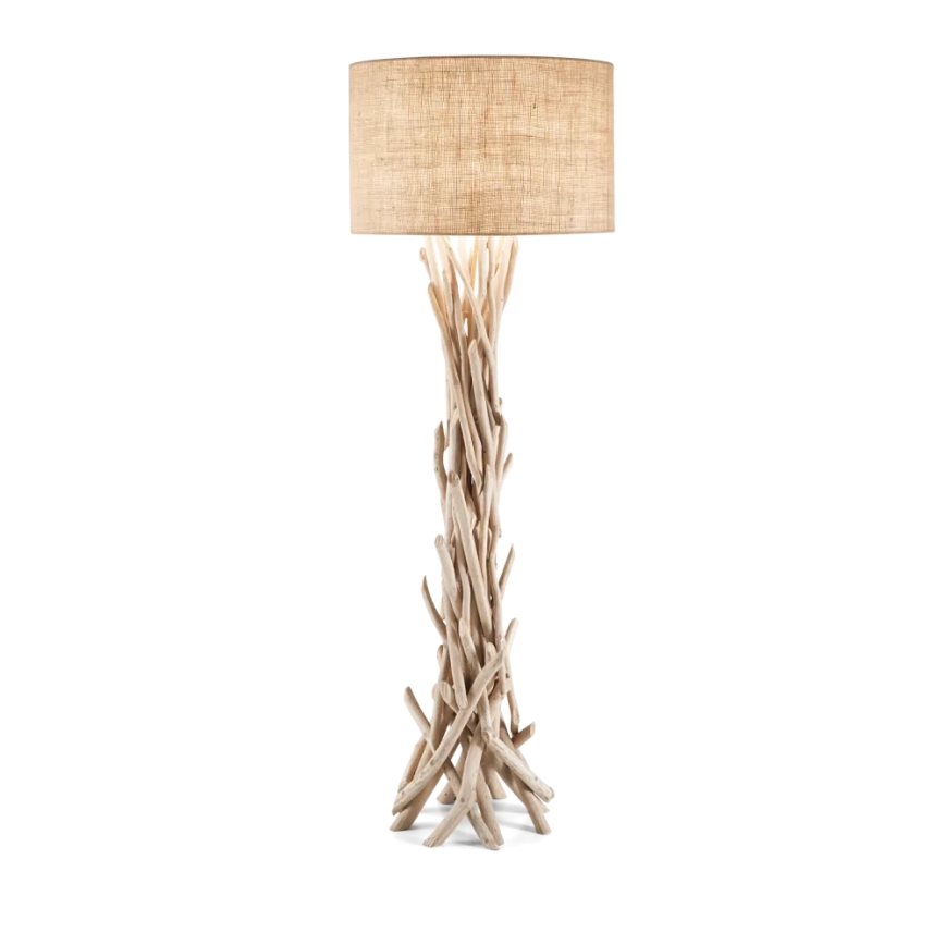 Ideal Lux - Stehleuchte DRIFTWOOD 1xE27/60W/230V Guave