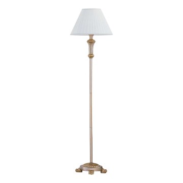 Ideal Lux - Stehleuchte FIRENZE 1xE14/40W/230V golden