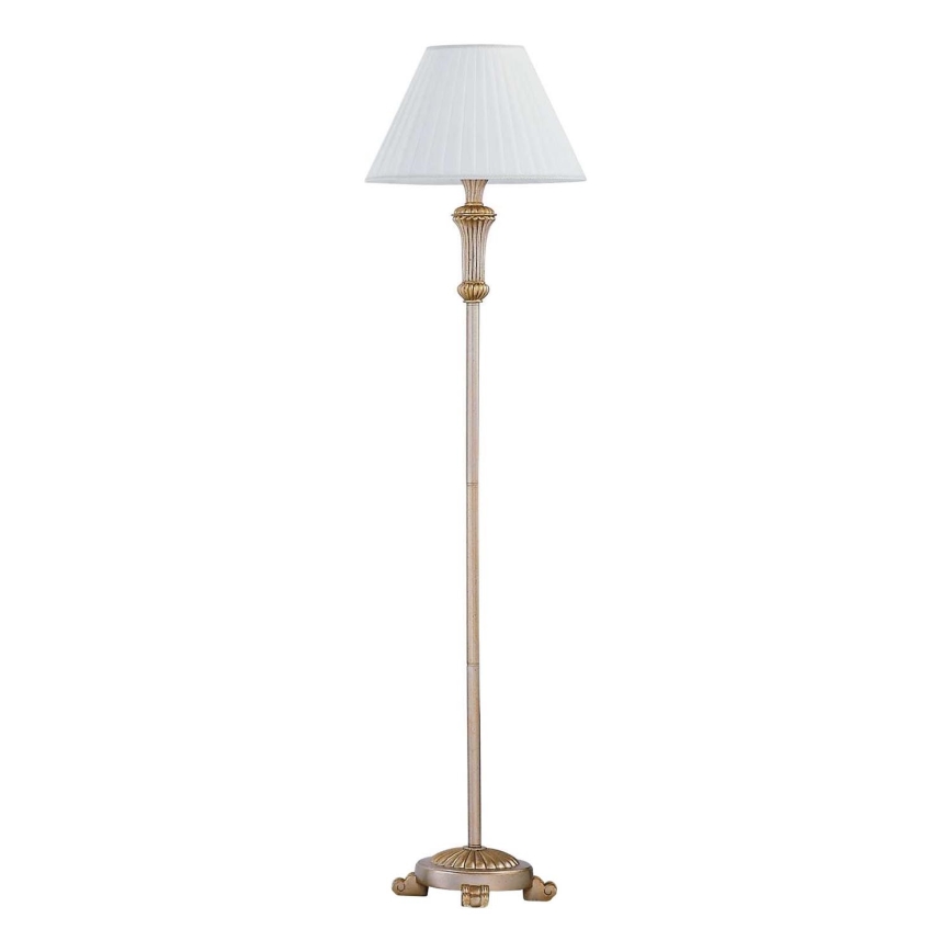 Ideal Lux - Stehleuchte FIRENZE 1xE14/40W/230V golden