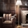 Ideal Lux - Stehleuchte FIRENZE 1xE14/40W/230V weiß/golden