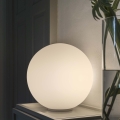 Ideal Lux - Tischleuchte MAPA 1xE27/42W/230V Ø 30 cm weiß