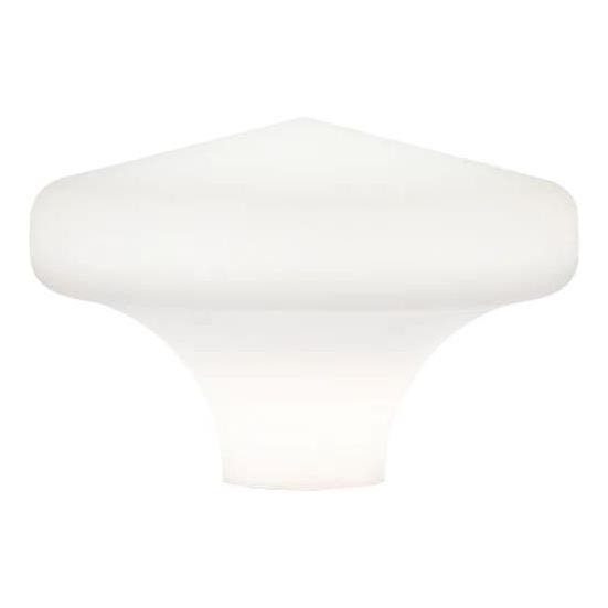 Ideal Lux - Universeller Ersatz-Lampenschirm CLIO d 30 cm weiß