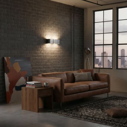 Ideal Lux - Wandleuchte 2xE27/60W/230V