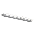 Ideal Lux - Wandleuchte PRIVE 8xE14/40W/230V glänzendes Chrom
