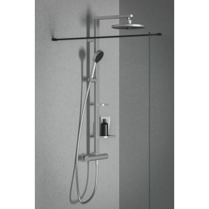 Ideal Standard BD583SI - Duschgarnitur mit thermostatischer Armatur CERATHERM ALU+ in mattchrom