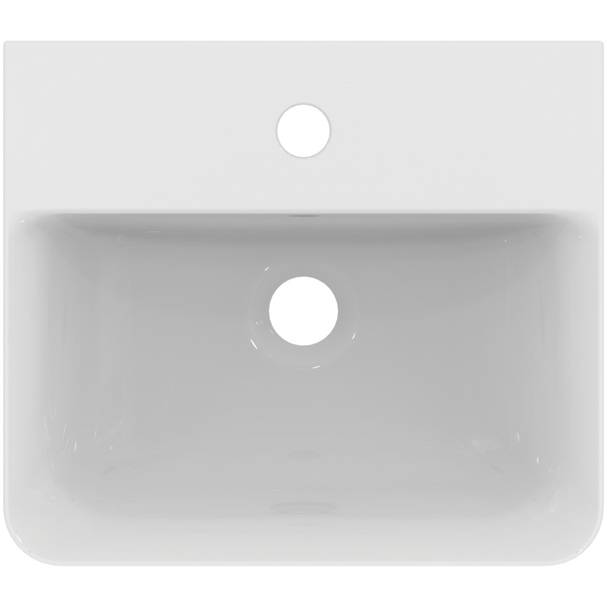 Ideal Standard E030701 - Hängendes Waschbecken CONNECT AIR 40 x 35 cm Keramik/Weiß