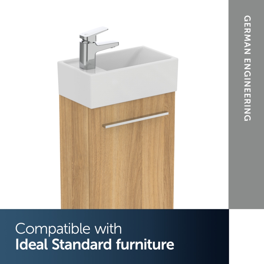 Ideal Standard E211301 - Hängendes Waschbecken I.LIFE S 37x21 cm Keramik/Weiß