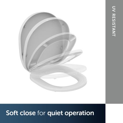 Ideal Standard E712701 - WC-Sitz SoftClose CONNECT, weiß