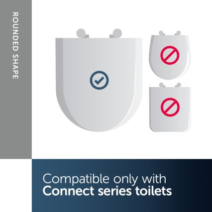 Ideal Standard E712701 - WC-Sitz SoftClose CONNECT, weiß