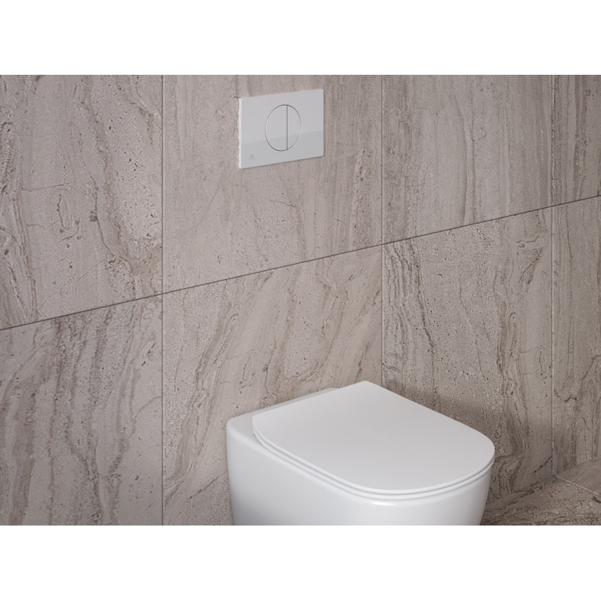 Ideal Standard T007901 - Hänge-WC TESI Keramik/weiß