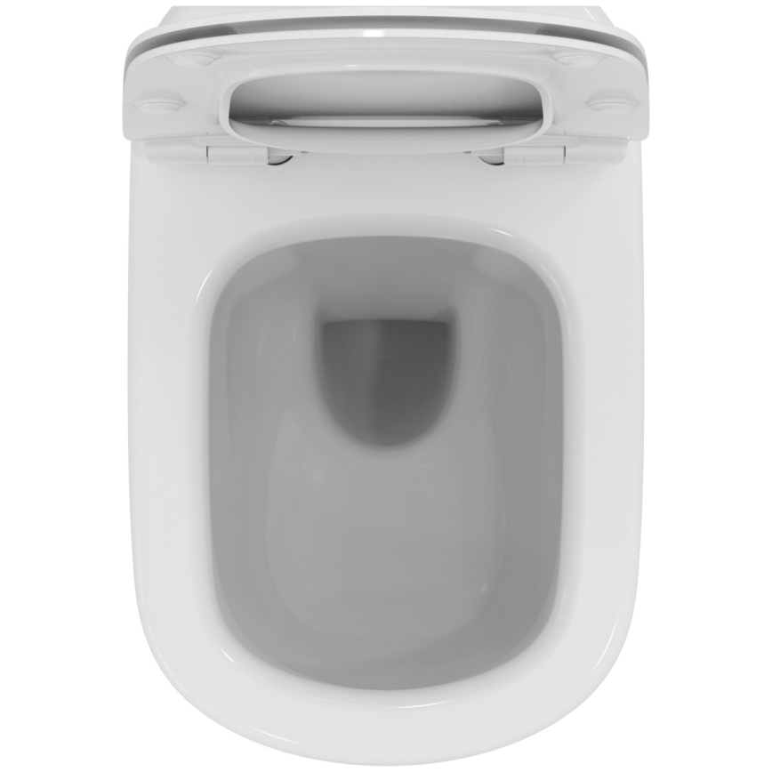 Ideal Standard T354601 - TESI Wand-WC mit SoftClose-Sitz, Keramik/weiß