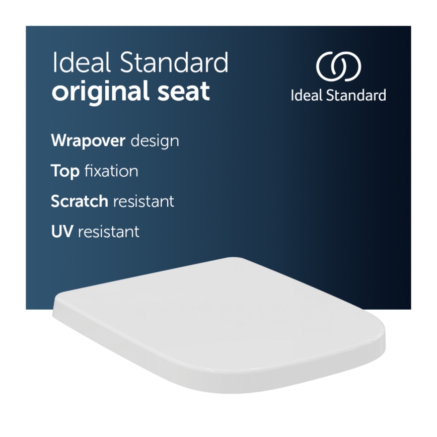 Ideal Standard T453001 - WC-Sitz I.LIFE A weiß