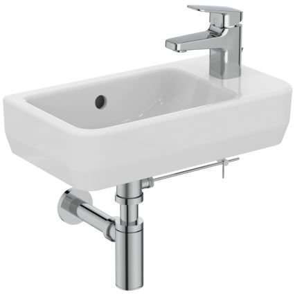 Ideal Standard T458601 - Wandhängendes Waschbecken I.LIFE S 45x25 cm Keramik/weiß