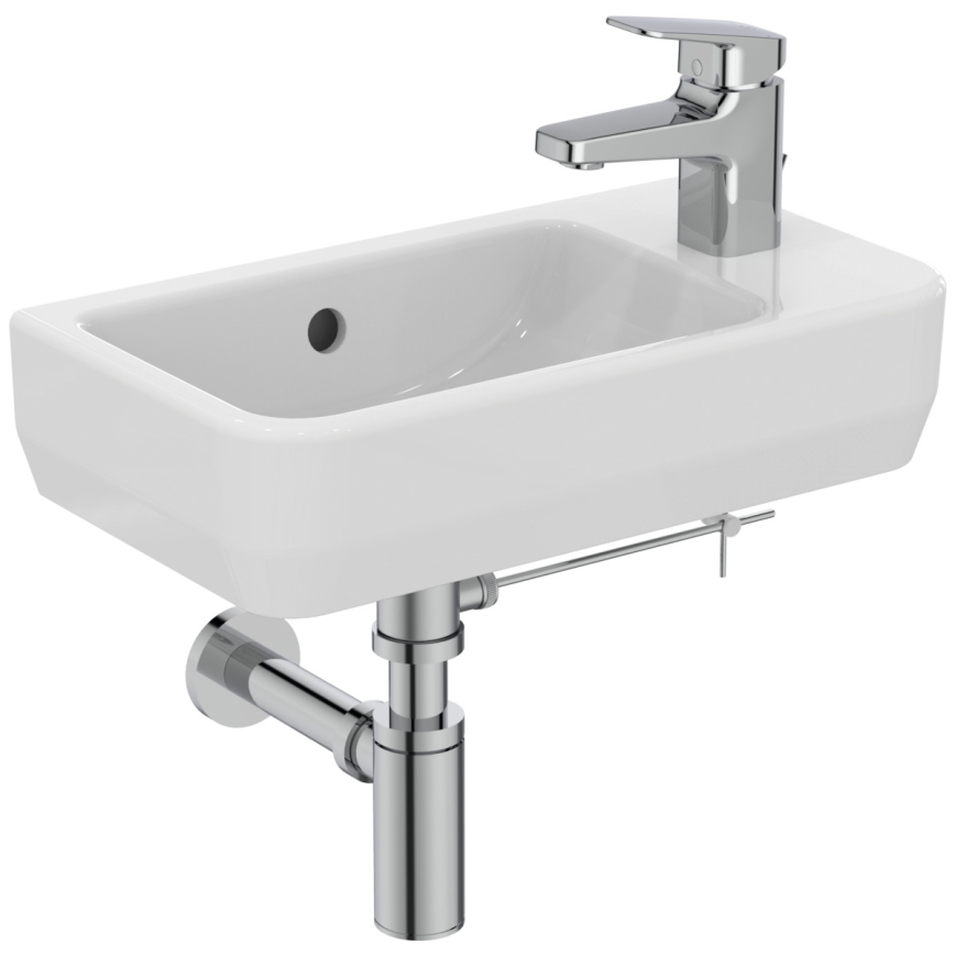 Ideal Standard T458601 - Wandhängendes Waschbecken I.LIFE S 45x25 cm Keramik/weiß