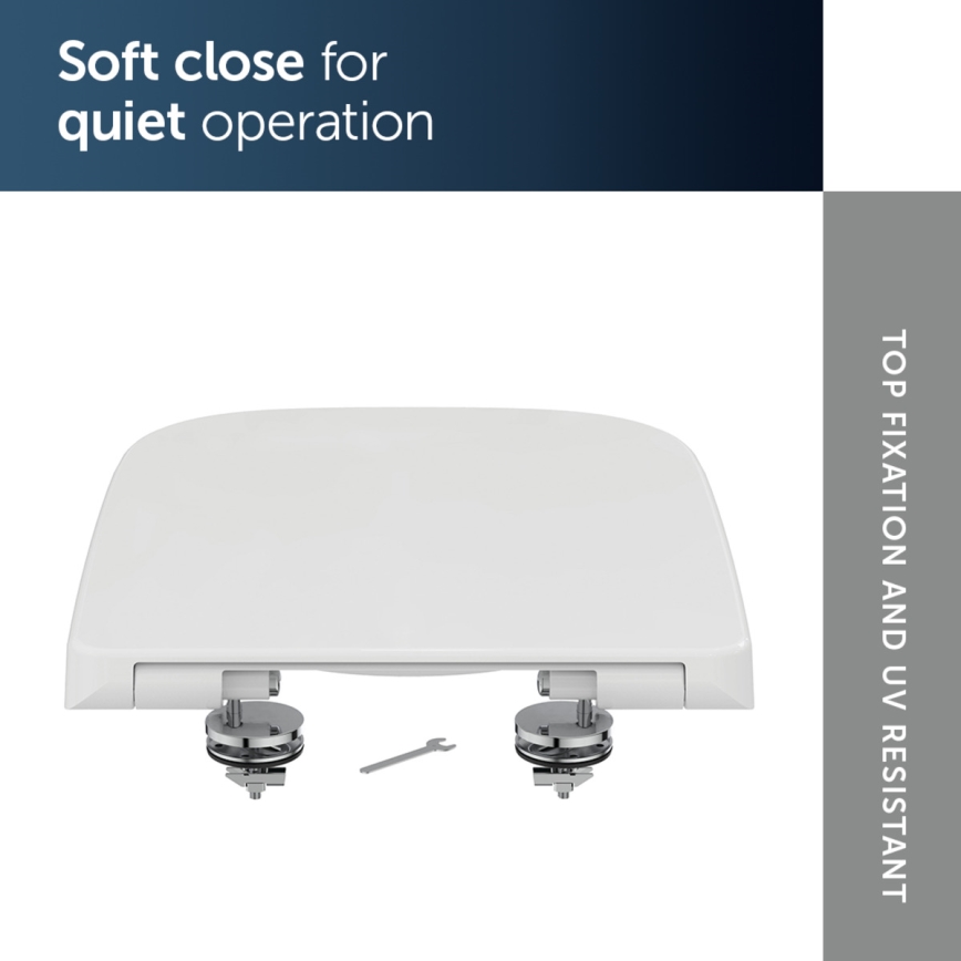 Ideal Standard T468301 - Toilettensitz SoftClose I.LIFE B weiß