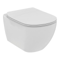 Ideal Standard T536001 - Wand-WC, randlos, mit SoftClose-Sitz TESI Keramik/weiß