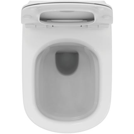 Ideal Standard T536001 - Wand-WC, randlos, mit SoftClose-Sitz TESI Keramik/weiß