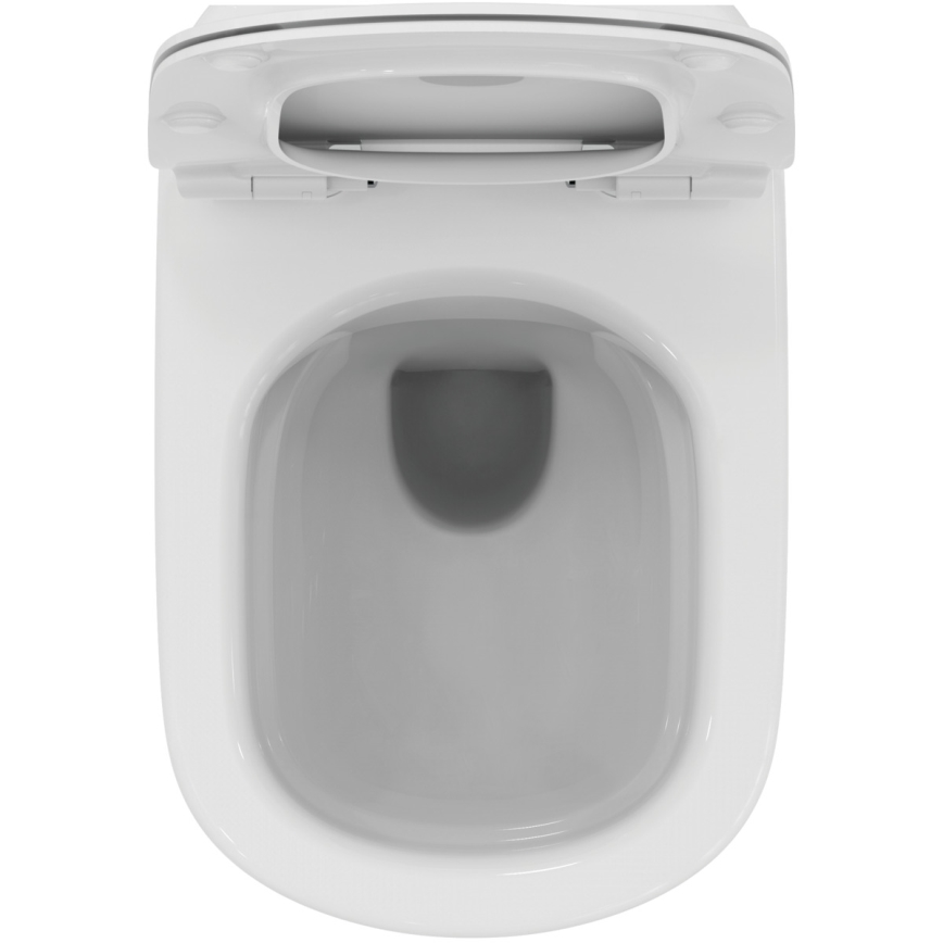 Ideal Standard T536001 - Wand-WC, randlos, mit SoftClose-Sitz TESI Keramik/weiß