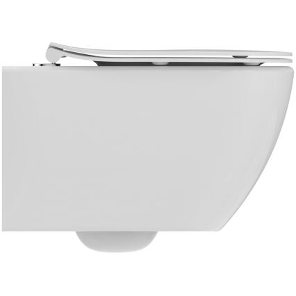 Ideal Standard T536001 - Wand-WC, randlos, mit SoftClose-Sitz TESI Keramik/weiß