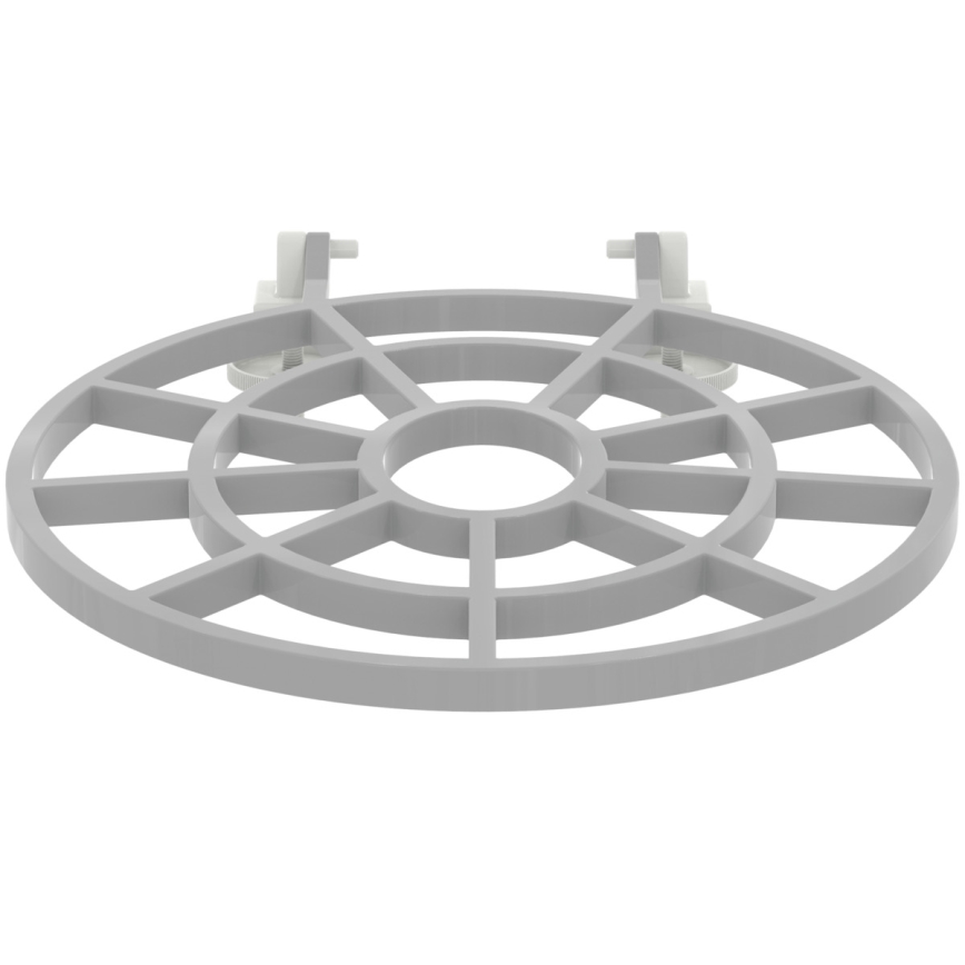 Ideal Standard VV612000 - Kunststoffgitter für Ausgussbecken 34 x 40,2 cm, grau
