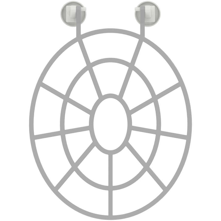 Ideal Standard VV612000 - Kunststoffgitter für Ausgussbecken 34 x 40,2 cm, grau