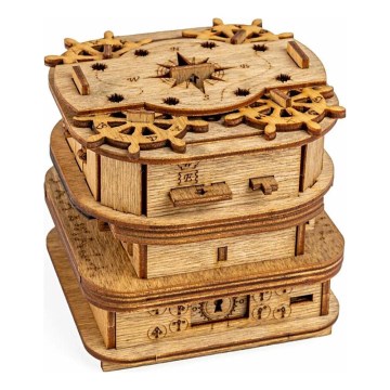 iDventure - Holzpuzzle Davy Jones' Kiste