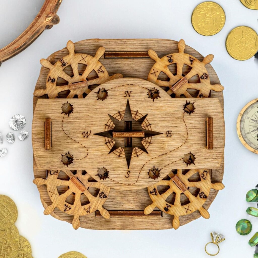 iDventure - Holzpuzzle Davy Jones' Kiste