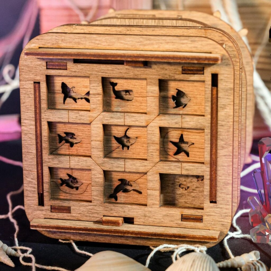 iDventure - Holzpuzzle Davy Jones' Kiste