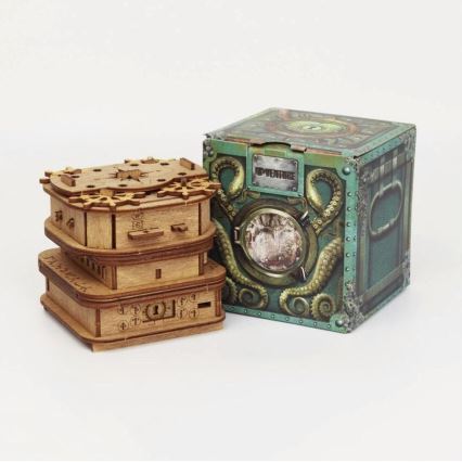 iDventure - Holzpuzzle Davy Jones' Kiste