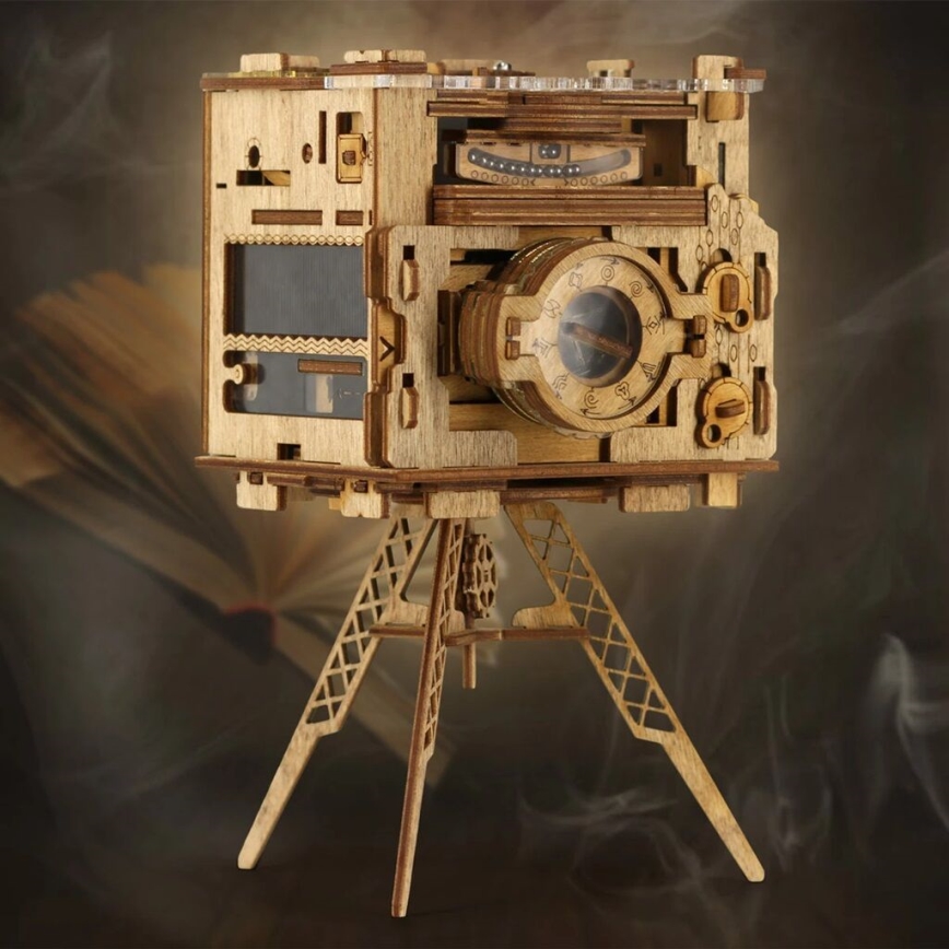 iDventure - Holzpuzzle Escape Room Sherlocks Kamera