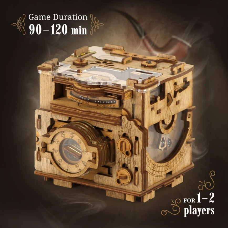iDventure - Holzpuzzle Escape Room Sherlocks Kamera
